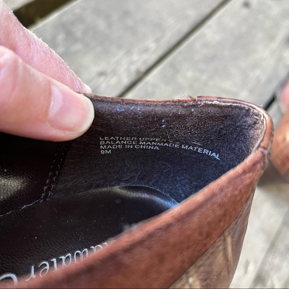 Coldwater Creek Leather Suede Ankle Western Boots Sz 9 - Picture 4 of 14